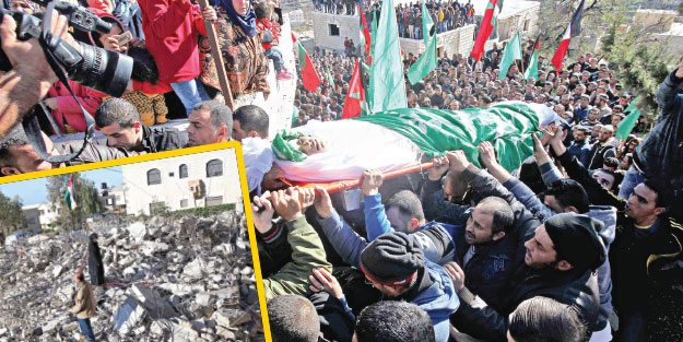 İsrail hem öldürüyor hem evlerini yıkıyor