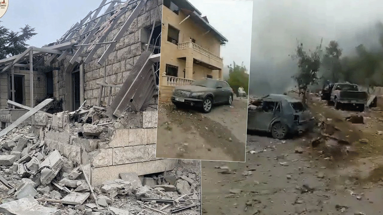 Katil İsrail Hristiyanları vurdu! Çok sayıda ölü var!