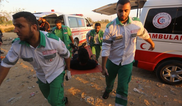İsrail işgal güçleri Gazze'de saldırdı: 96 Filistinli şehit
