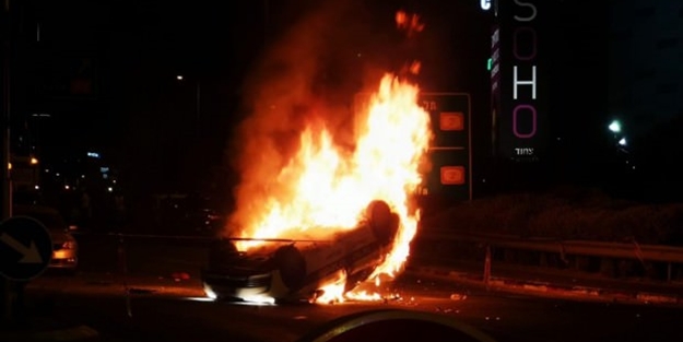 İsrail karıştı! 47 polis yaralı, 60 gözaltı!