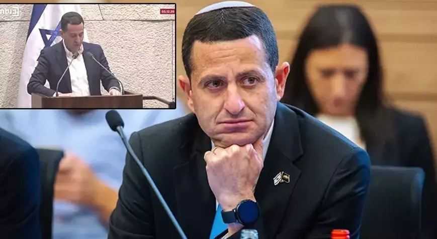 İsrail Meclisi'nde korkak Yahudi yardım çağrısı yaptı.’Türkiye’yi durdurun’