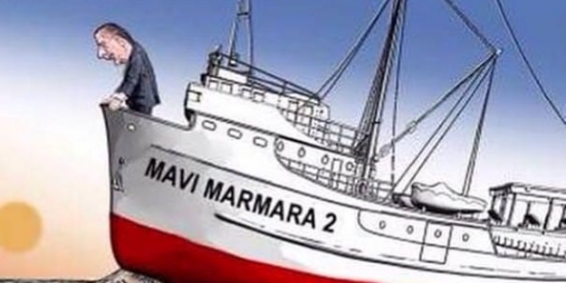 İsrail medyasından skandal karikatür!