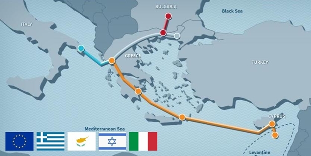 'İsrail-Mısır-Güney Kıbrıs-Yunanistan ittifakı' için Erdoğan'dan bomba açıklama! 'Doğal gaz boru hattı' projesi çöp oldu!