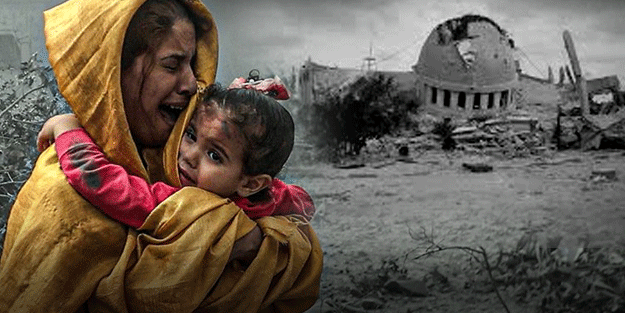 İsrail, Müslüman âlemini eze eze yendi. Bunun lamı cimi yok! İster ne mutlu Türk ol ister ne mutlu Arap böyle giderse halimiz harap