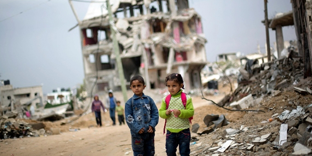 İsrail okulları da yıktı! UNRWA: Yeniden inşa edilmesi lazım!