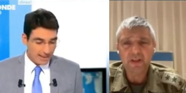 İsrail ordu sözcüsü Fransız kanalını karıştırdı! Sunucu hayatının dersini verdi