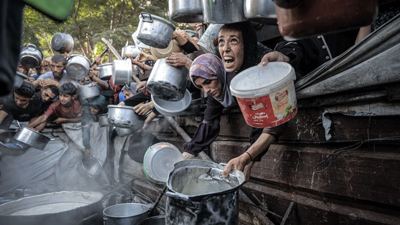 İsrail ordusu, açlıktan ölen çocuklara rağmen kıtlık yok dedi!
