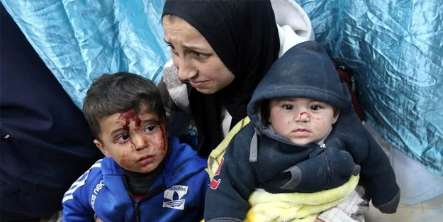 İsrail ordusu sivillerin sığındığı bölgeyi vurdu! 30 can kaybı