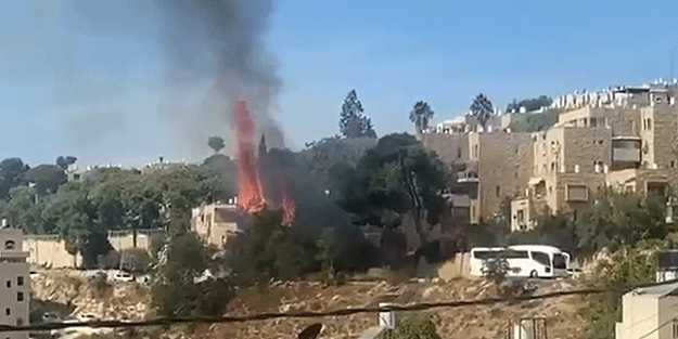 İsrail Ordusu'na büyük şok! Ateşe verildi