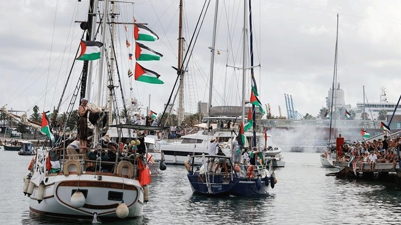 İsrail panikte! Dün gece neler oldu neler... Sumud'a yakın takip