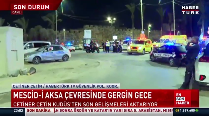 İsrail polisi Mescid-i Aksa'ya girişleri kapattı! Cuma namazı öncesinde gergin bekleyiş