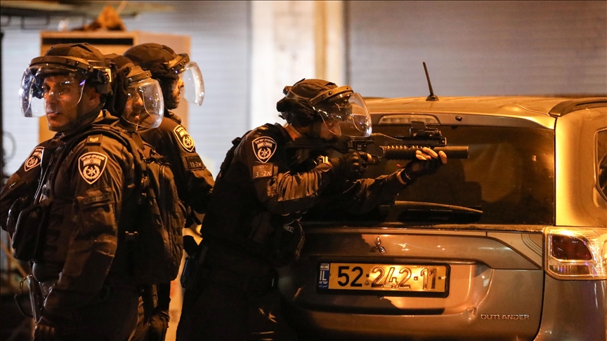 İsrail polisinin Doğu Kudüs’te Filistinlilere müdahalesinde 6 kişi yaralandı