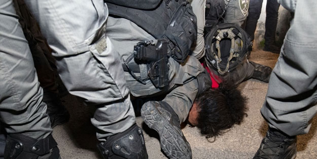 İsrail polisinin işkencesi George Floyd'u hatırlattı