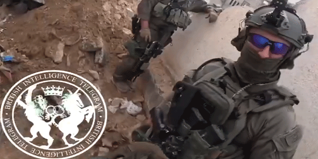 İsrail saflarında paralı Ukrayna askeri!