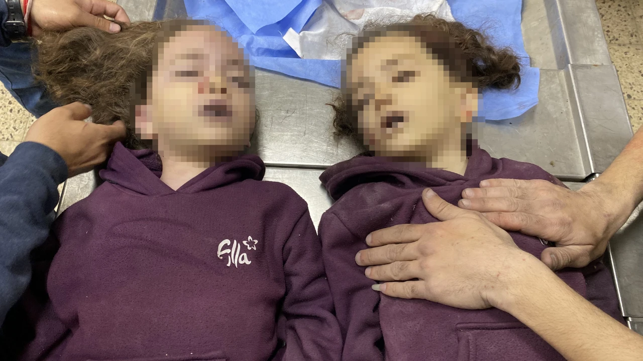 İsrail saldırısında ikiz kız kardeşler aynı anda şehit oldu