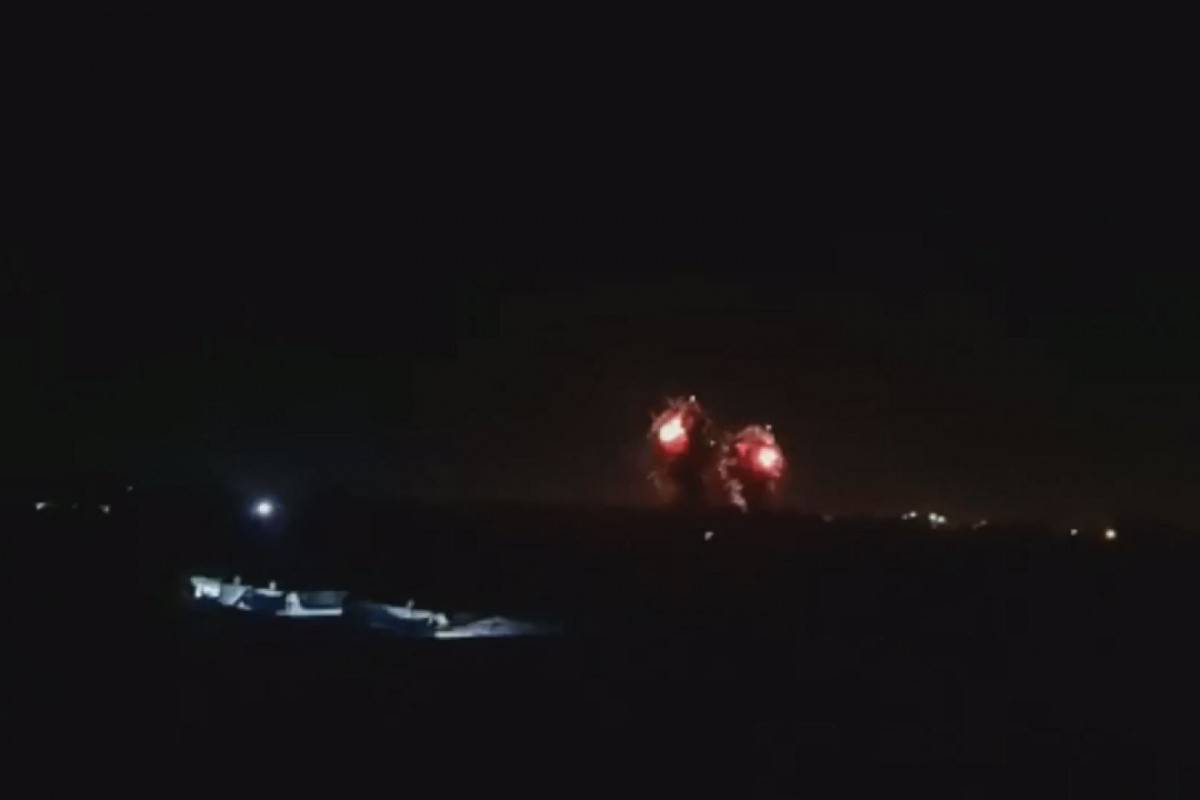 İsrail savaş uçakları, Gazze'yi vurdu