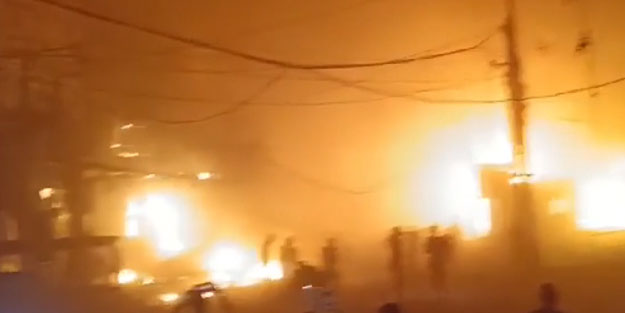 İsrail savaş uçakları katliam yaptı