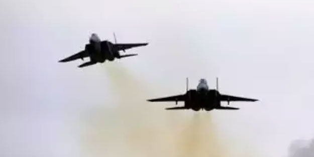 İsrail savaş uçakları masumları bombaladı