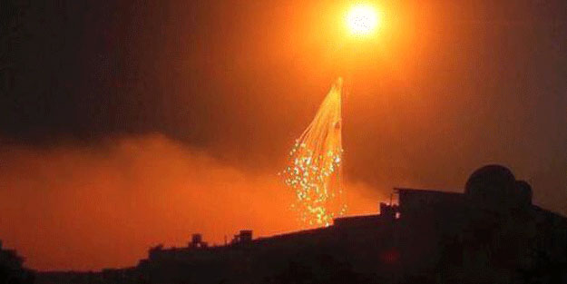 İsrail savaşın 39. gününde fosfor bombasıyla katliam yaptı
