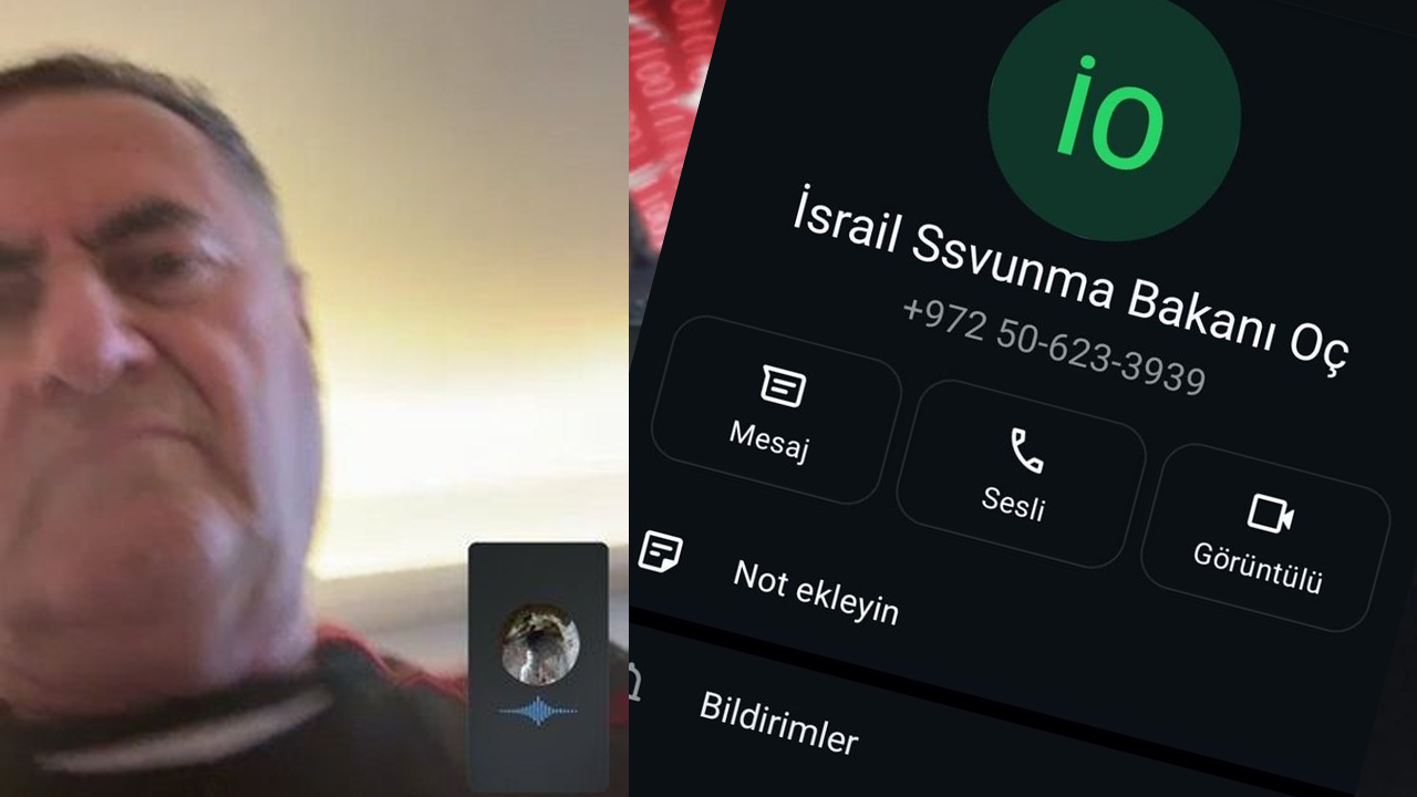 "İsrail Savunma Bakanı O. Çocuğu" Soykırımcı bakanın telefon numarasını paylaştılar