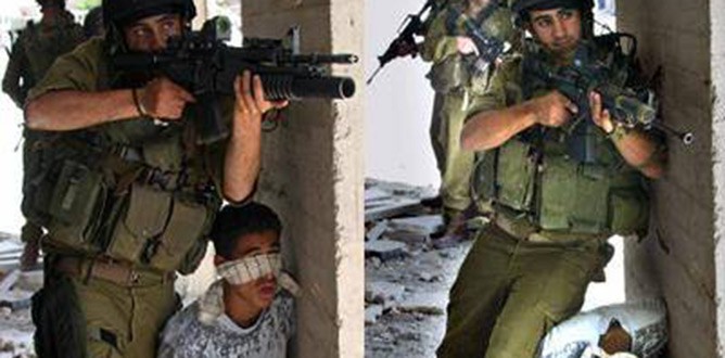 İsrail, sivilleri ‘canlı kalkan’ olarak kullandı