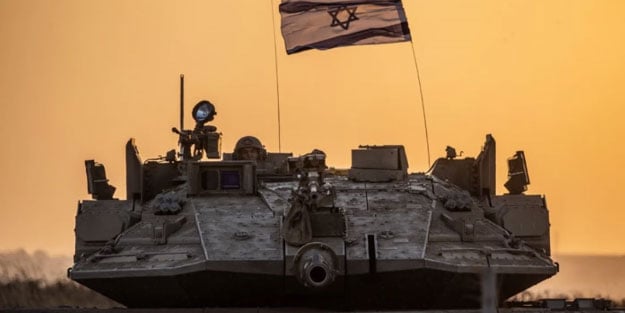 İsrail tankı Mısır mevzisini vurdu