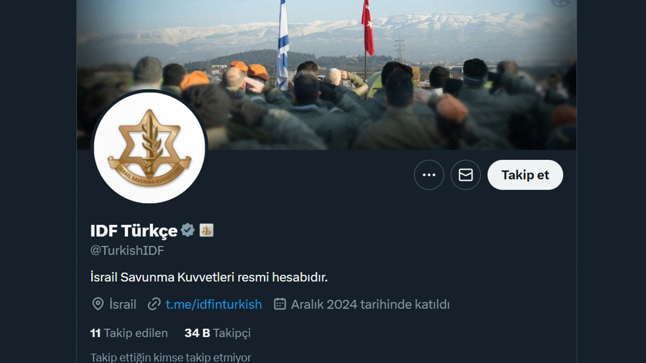 İsrail terör ordusunun resmi internet sayfası neden kapatılmıyor? İsrail Ebu Ubeyde için sosyal medyadan Türkçe ilan verdi!