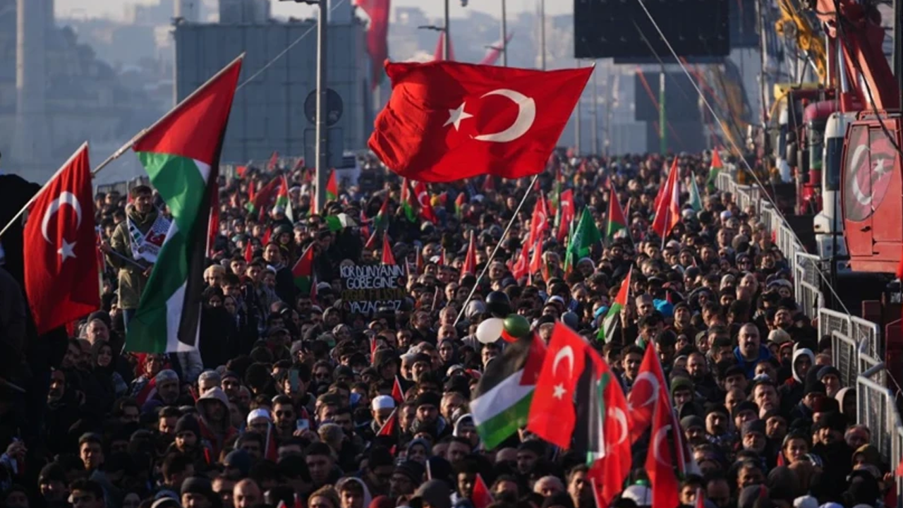 İsrail, Türkiye’deki Gazze eylemlerini fişlemiş!