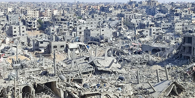 İsrail vahşetinin en net görüntüsü! Hayalet şehre döndü