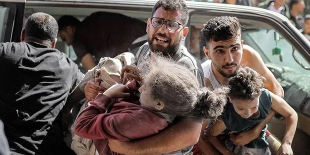 İsrail yeni bir hastane katliamı yapacak! Hastanede 3 bin 600 kişi var!