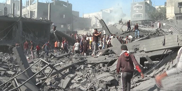 İsrail yine Han Yunus'u vurdu! 30 Filistinliyi böyle katletti