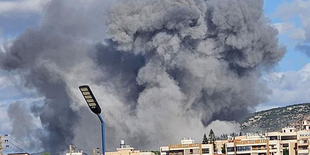 İsrail Lübnan'ı yine vurdu