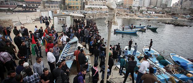 İsrail ablukasını kırma eylemi!