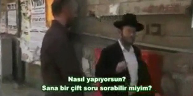 İsrail'de bir Yahudi ile röportaj yapmak istenilse sonucu ne olur? İşte cevabı