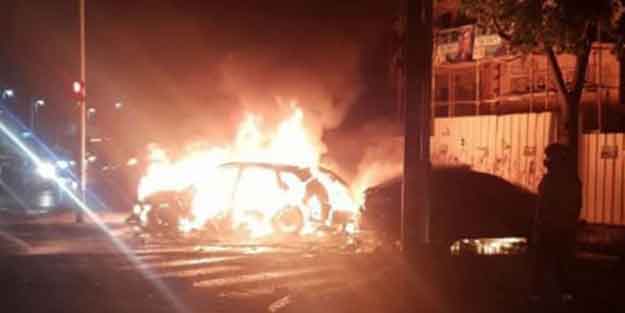İsrail'de bomba yüklü araç patladı!