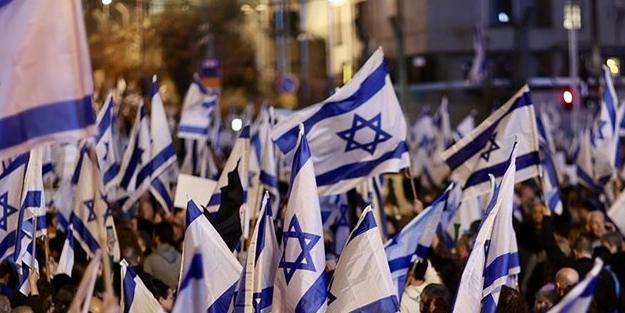  İsrail'de göstericiler toplandı, hükümeti uyardı! Tartışmalı sözler, sloganlar sonrası müdahale geldi