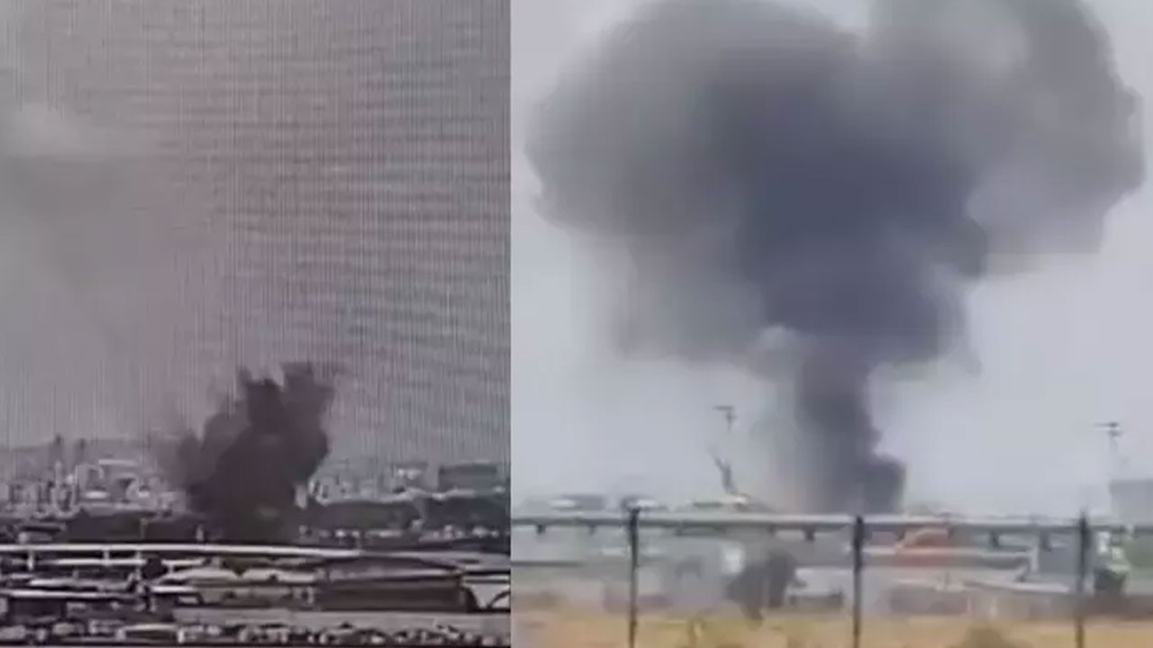 İsrail'de havaalanını vurdular! 