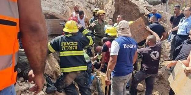 İsrail’de şantiyede toprak kayması