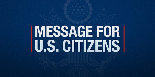 İsrail'deki ABD Büyükelçiliği vatandaşlarına uyarı yaptı