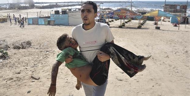 İsrail'den Huzaa'da katliam