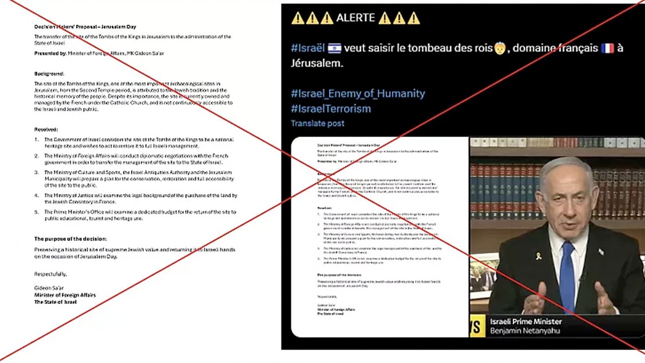 İsrail'den iddia edilen Fransa’daki 'Kral Mezarları' ilgili açıklama! Ortalık karıştı