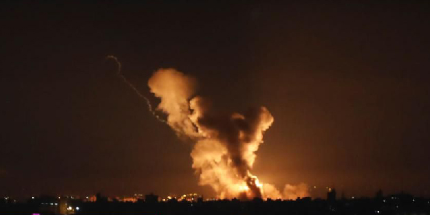 İsrail'den o ülkeye hava saldırısı