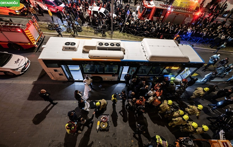 İsrail’den Otobüslü katliam! Zalimler kendi halkını da böyle ezdi geçti!