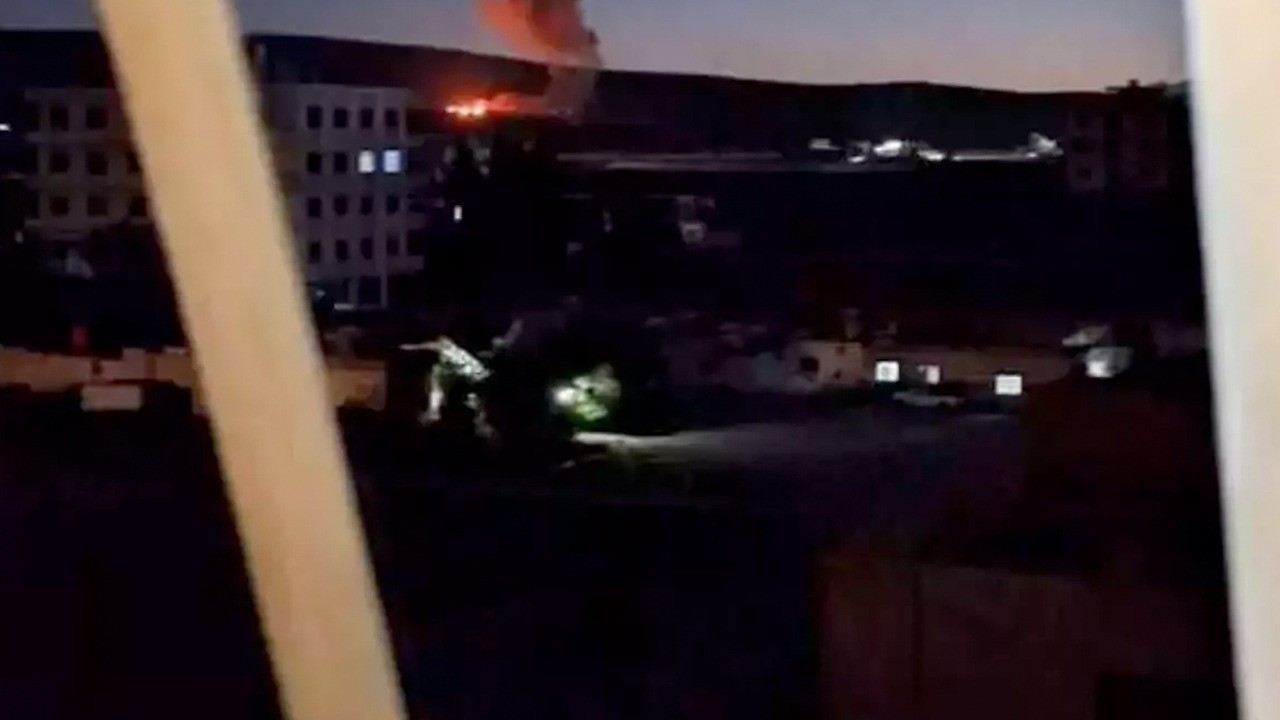 İsrail'den Şam’a hava saldırısı: Suriye'nin başkenti Şam saldırıya uğradı!