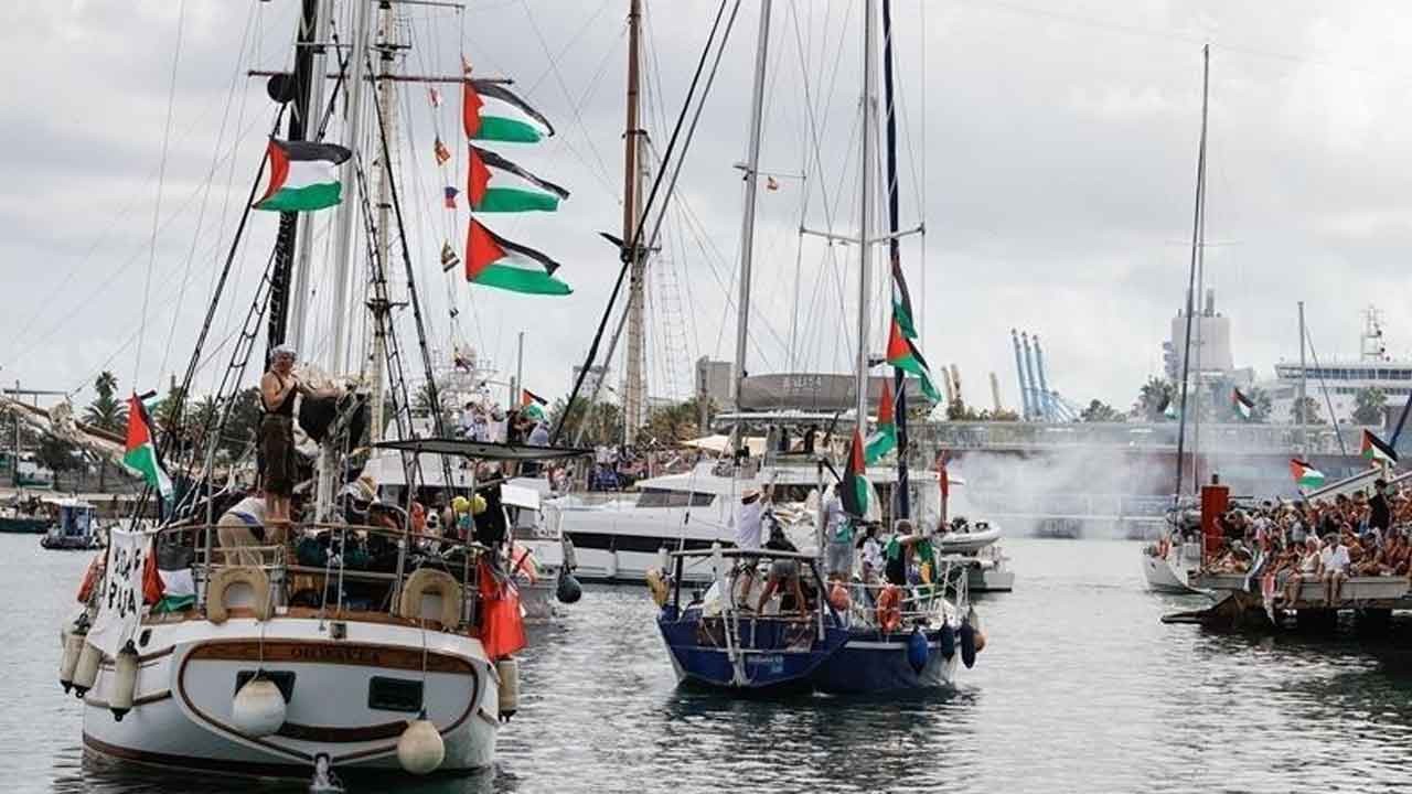 İsrail'den Sumud filosu açıklaması: Aktivistler Yunanistan’da karaya çıkarılacak