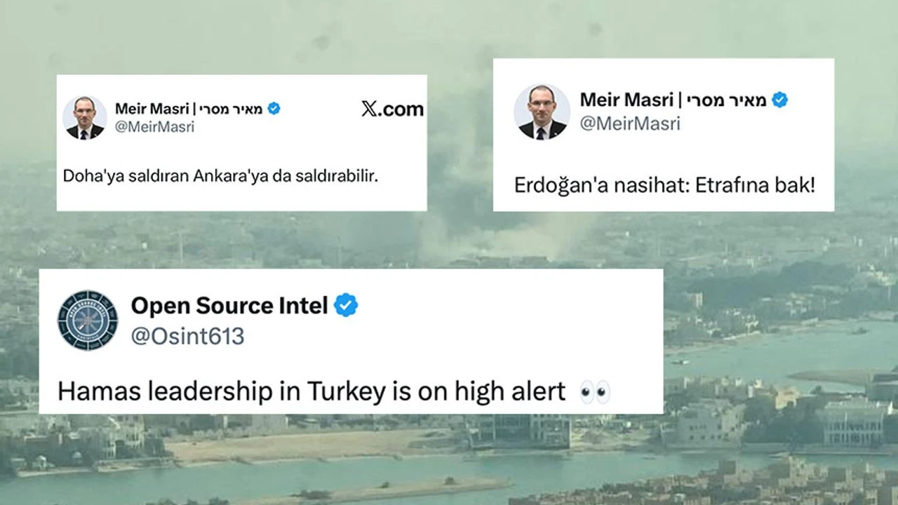 İsrail'den Türkiye’ye tehdit! Katar'dan sonra sıra Türkiye'de mi?