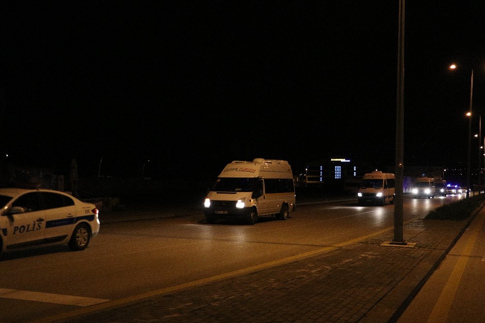 İsrail’den ve Filistin’den getirilen 38 Türk vatandaşı Gölbaşı’nda karantinaya alındı 