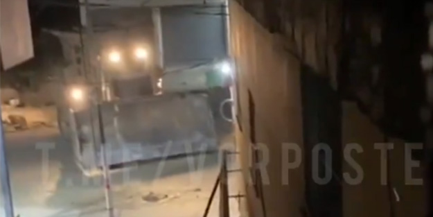 İsrail’e ait dozer havaya uçtu