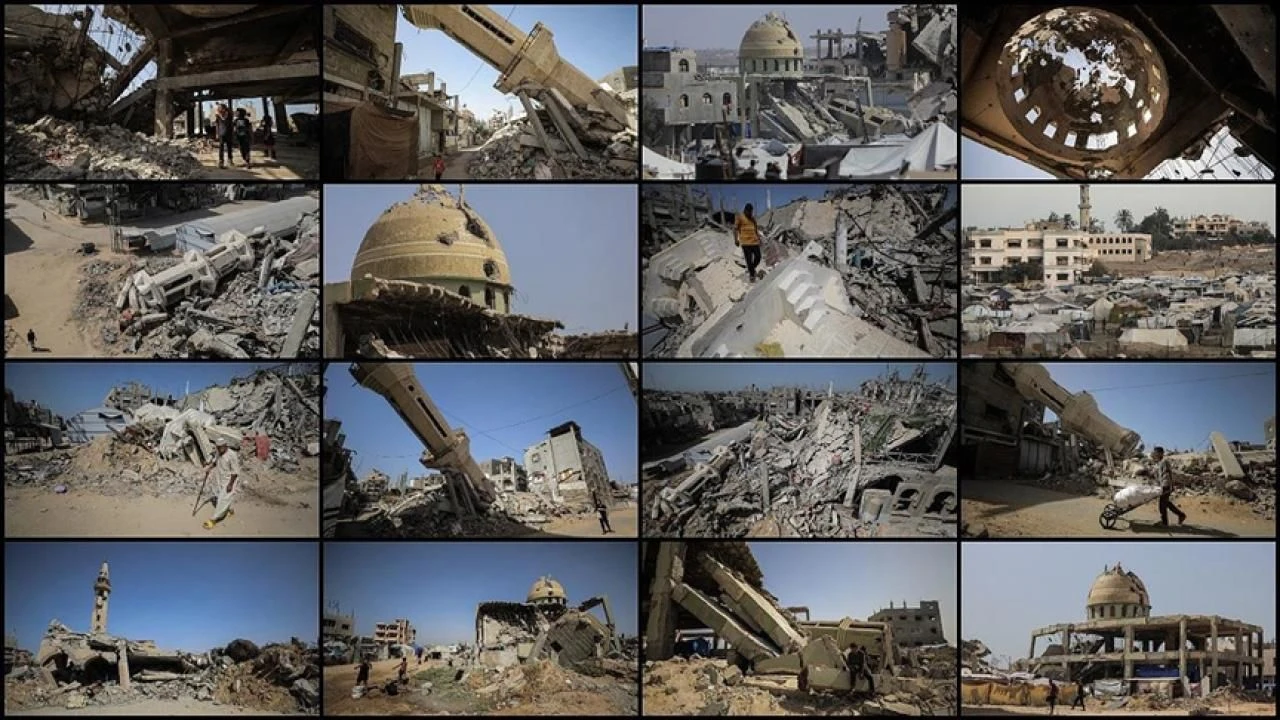 İsrail'in hedefi Müslüman kimliği: Bazıları Türk eseri olan 316 tarihi miras yok edildi!