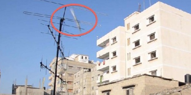  İsrail'in ölüm füzesi kameraya takıldı